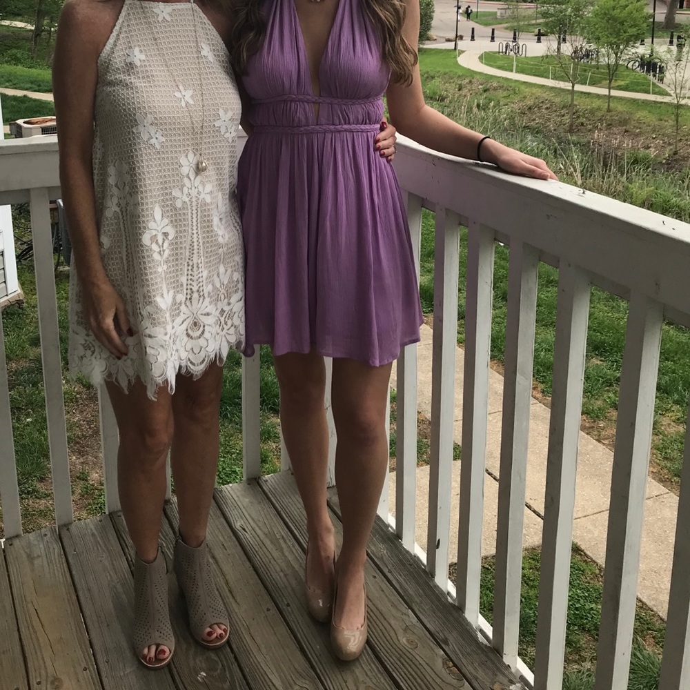 Purple dress